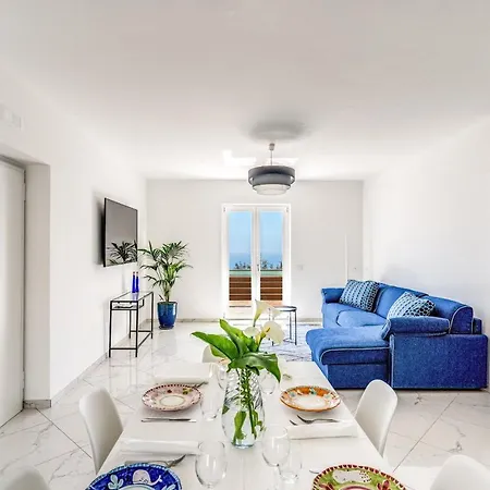 Villa Rusinella Minimalist Retreat With Sea Views Massa Lubrense Exterior foto